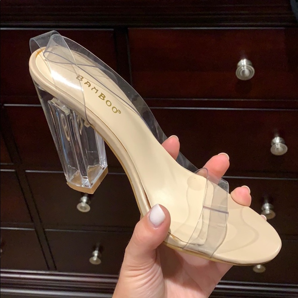 Clear shoes